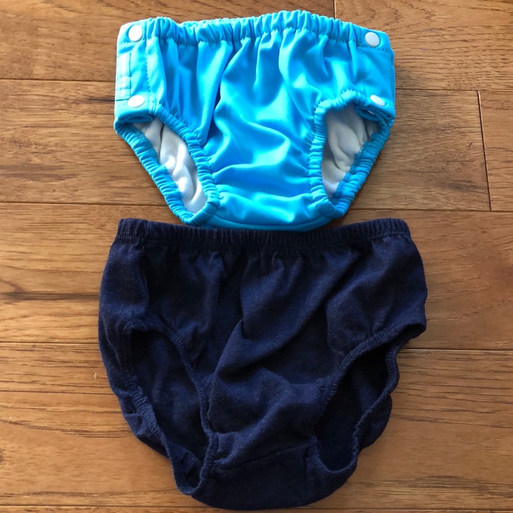 ☘️$4 ADDED TO ANY BUNDLE! Two diaper covers